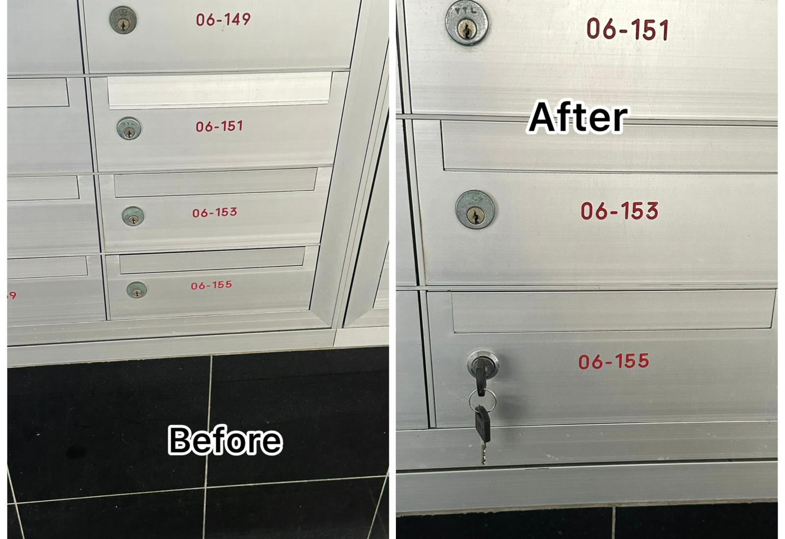 Mailbox Lock Replacement Service in Singapore